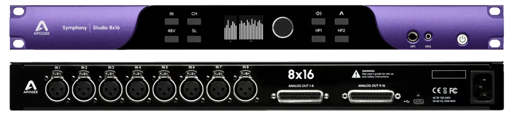 Apogee Symphony Studio 8×16
