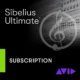 Avid Sibelius Ultimate (Suscripción Anual)