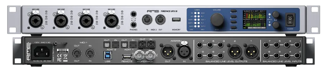 RME Fireface UFX II